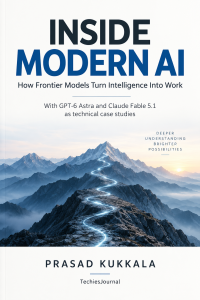 Cover of "Inside Modern AI: How Frontier Models Turn Intelligence Into Work" by Prasad Kukkala